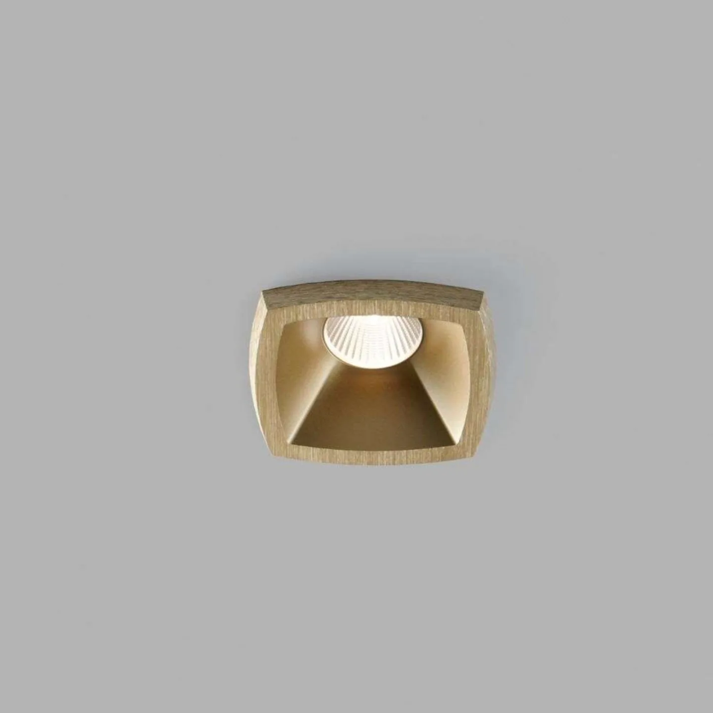 Mirage 1 Indbygningsspot 2700/3000K Brass - LIGHT-POINT - Stue - Aluminium