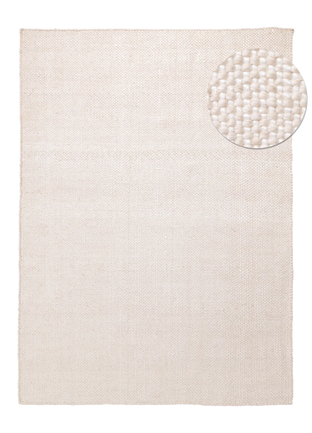 Innendørs/Utendørs tepper - Orta Wool Look (krem) (Størrelse: 240 x 340 cm)