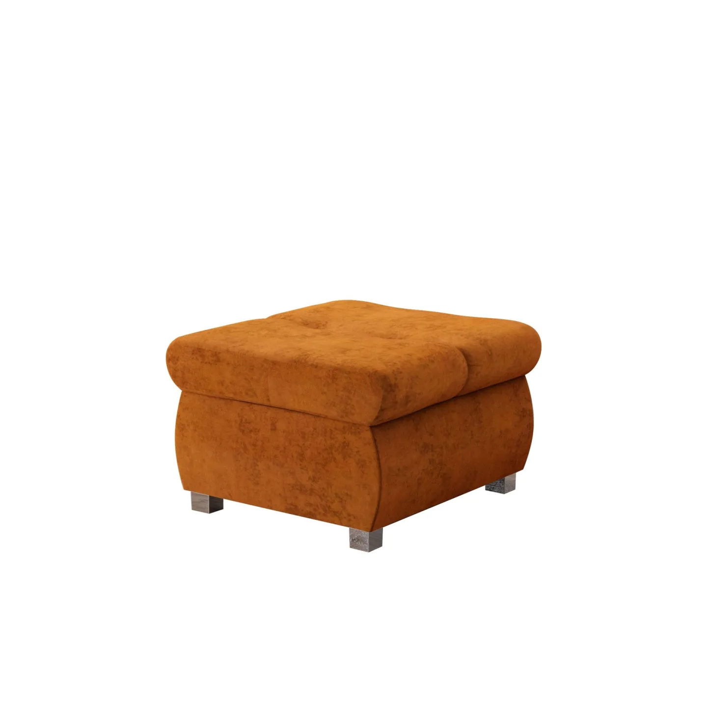 Cerys Fotpall 60 cm - Orange