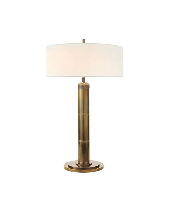 Longacre Tall bordlampe antik messing