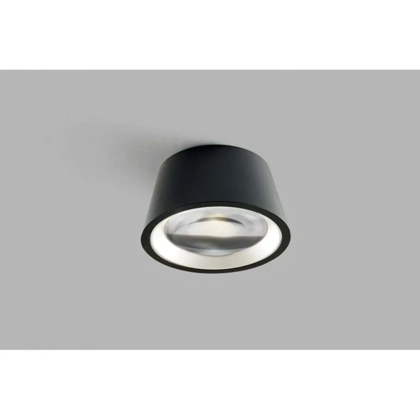 Optic Out 1+ LED-Außenspot, schwarz, Ø13cm - Light-Point - Küche - Aluminium