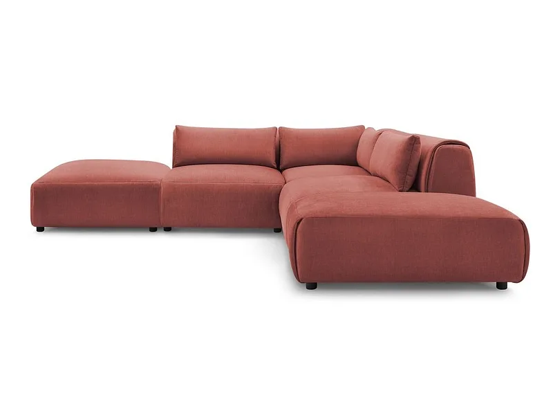Ecksofa BOBOCHIC JEANNE Samt orange