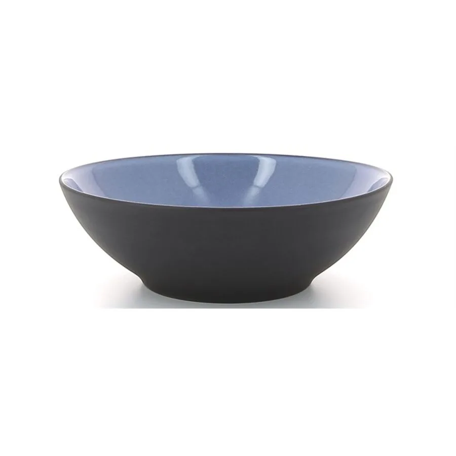 Revol Suppenteller Equinoxe Blau/Grau Porzellan 19 cm