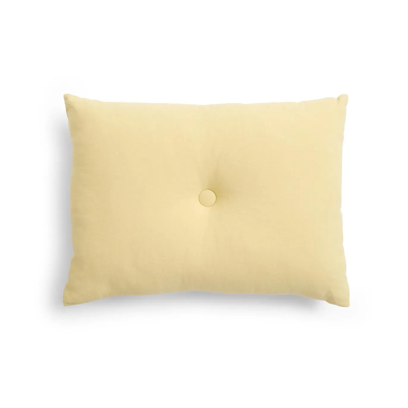 HAY Dot Linen Kissen 45x60 cm Soft yellow