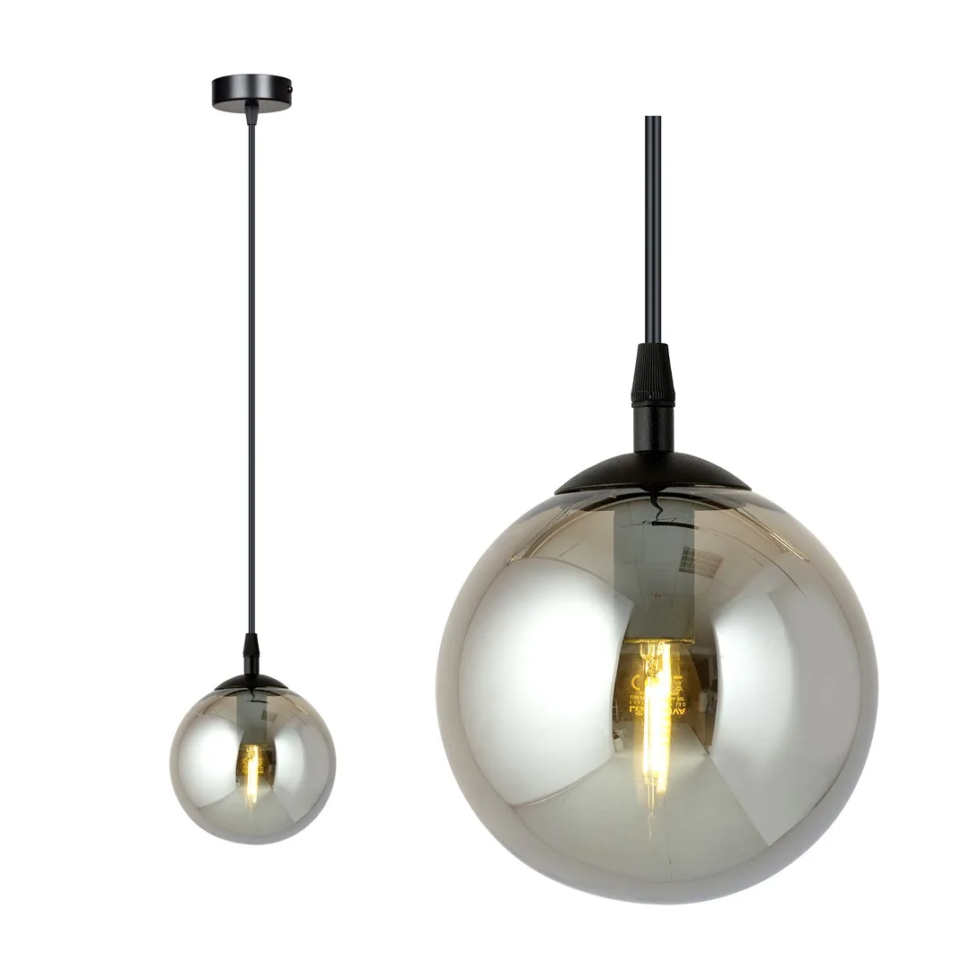 Emibig Lighting - Cosmo Ø12 - Taklampa - Rökfärgad