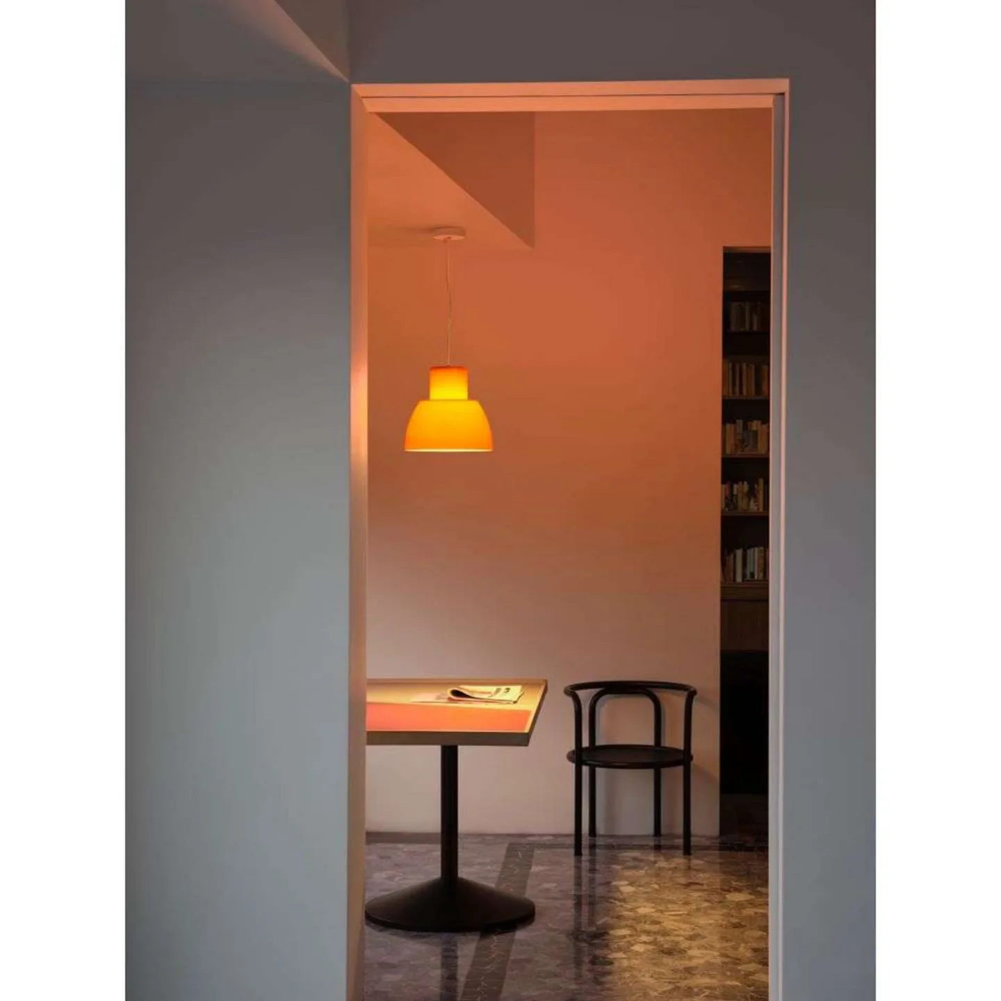 Lorosae Pendelleuchte Ø20 Sicilian Orange - Nemo Lighting - Wohnzimmer - Glas
