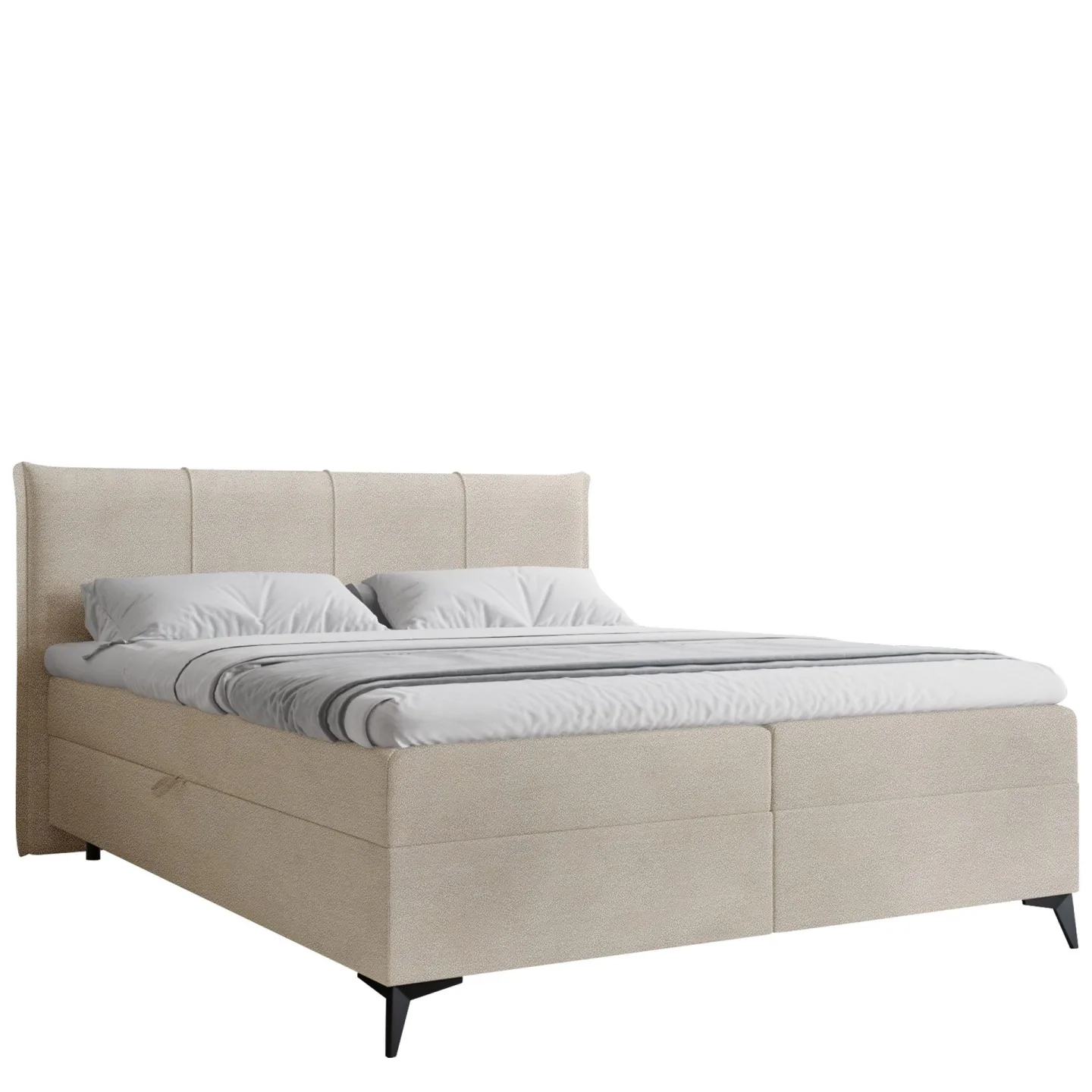 Thoros Komplett Sängpaket 180x200 cm Kontinentalsäng med Förvaring - Beige