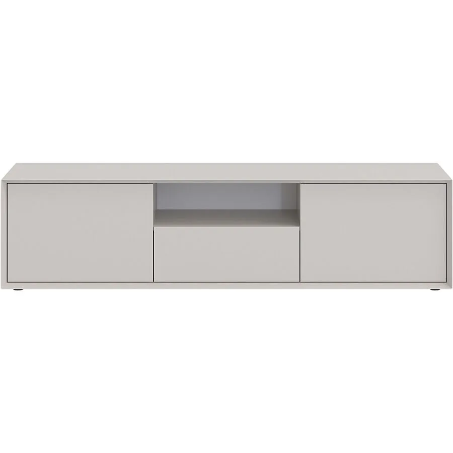 Lowboard Sleek champagne MDF B 179 H 45 cm