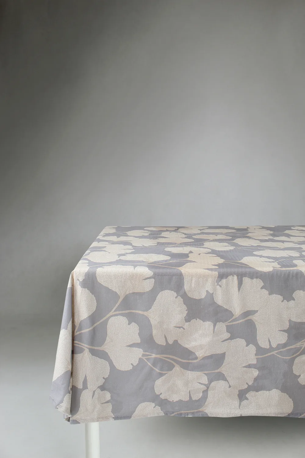 Dukar - Bomullsduk Abril (grå/beige) (Størrelse: 140 x 250 cm)