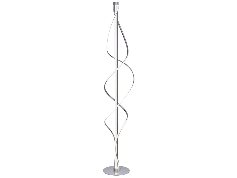 Stehlampe LED JULINE 141cm 36W silberfarben