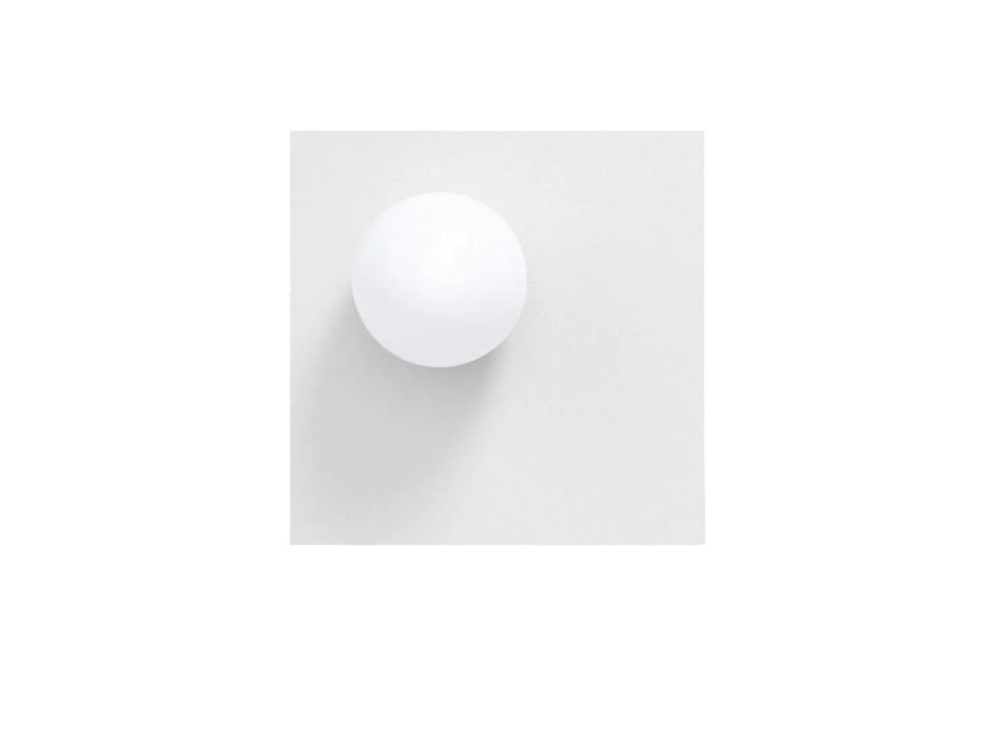 Candy Big Square S vegg-/taklampe, hvit - Swedish Ninja - Stue - Metall