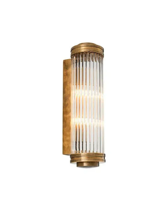 Gascogne vägglampa mässing