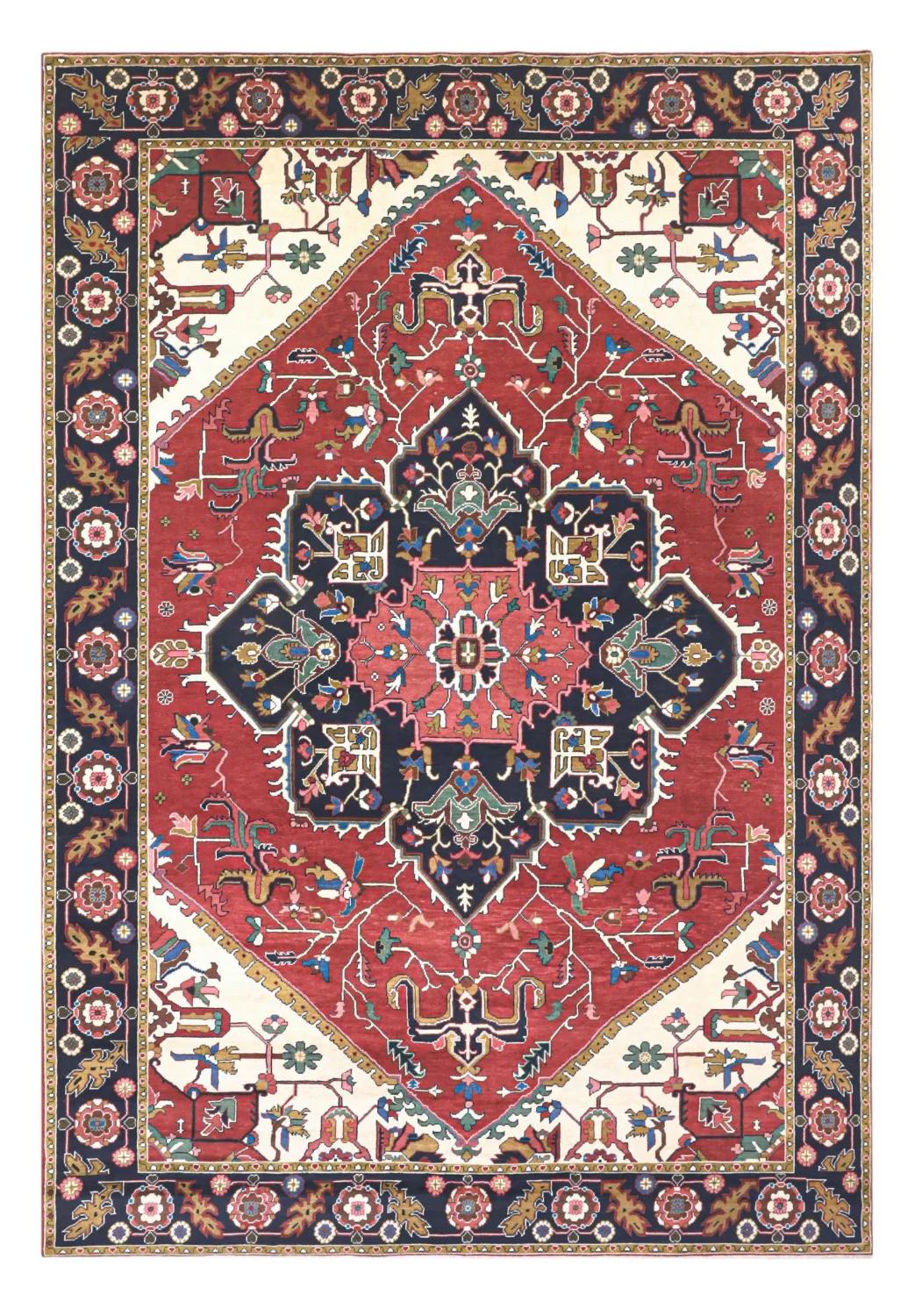 Orientalsk Teppe - Hariz Hand Knotted - 241 x 313 cm (Størrelse: 241 x 313 cm)