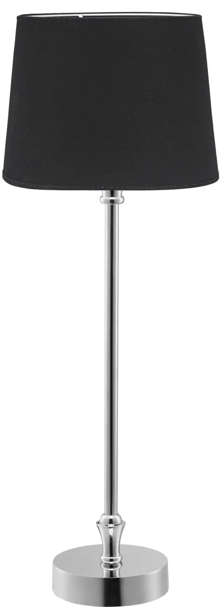 PR Home - Liam 60cm - Bordslampa - Silver/Svart