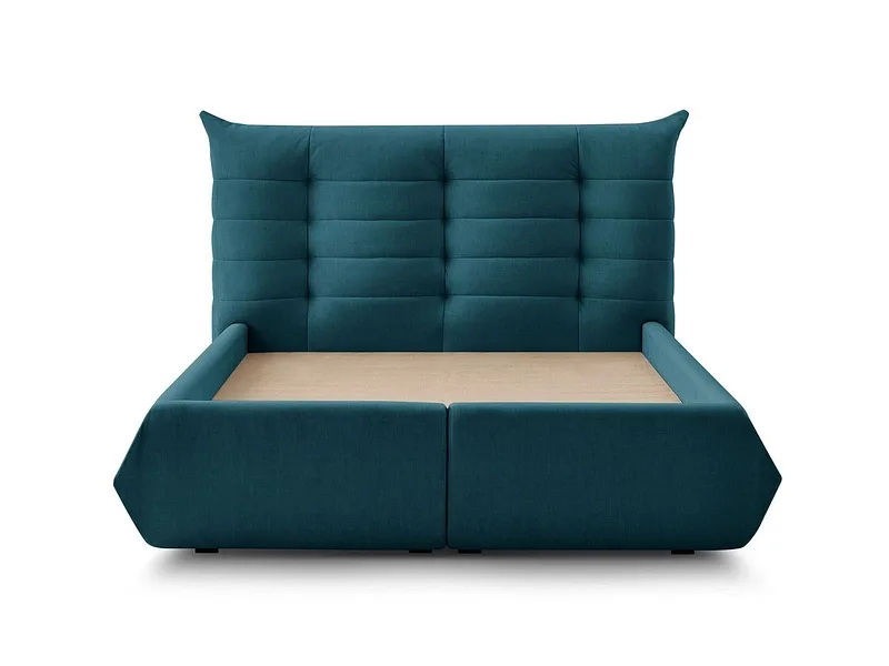 Kastenbett BOBOCHIC CLOTHILDE 160x200cm spanplatte blau