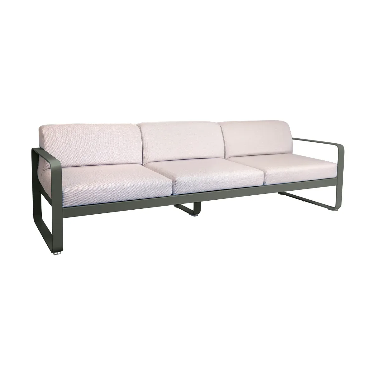 Fermob Bellevie soffa 3-sits Rosemary (grön)-pearl