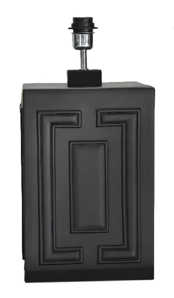 Hallbergs - Stucco 48cm - Lampfot - Mattsvart