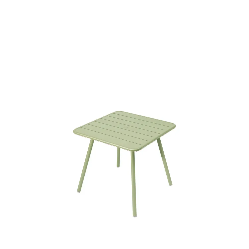 Fermob Luxembourg bord 80x80 cm Willow green (grön)