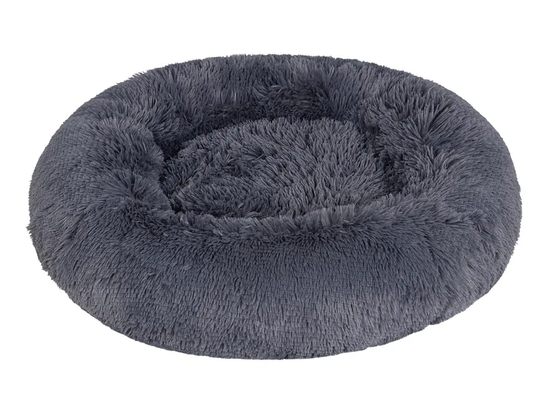Hundebett DONNY Stoff dunkelgrau