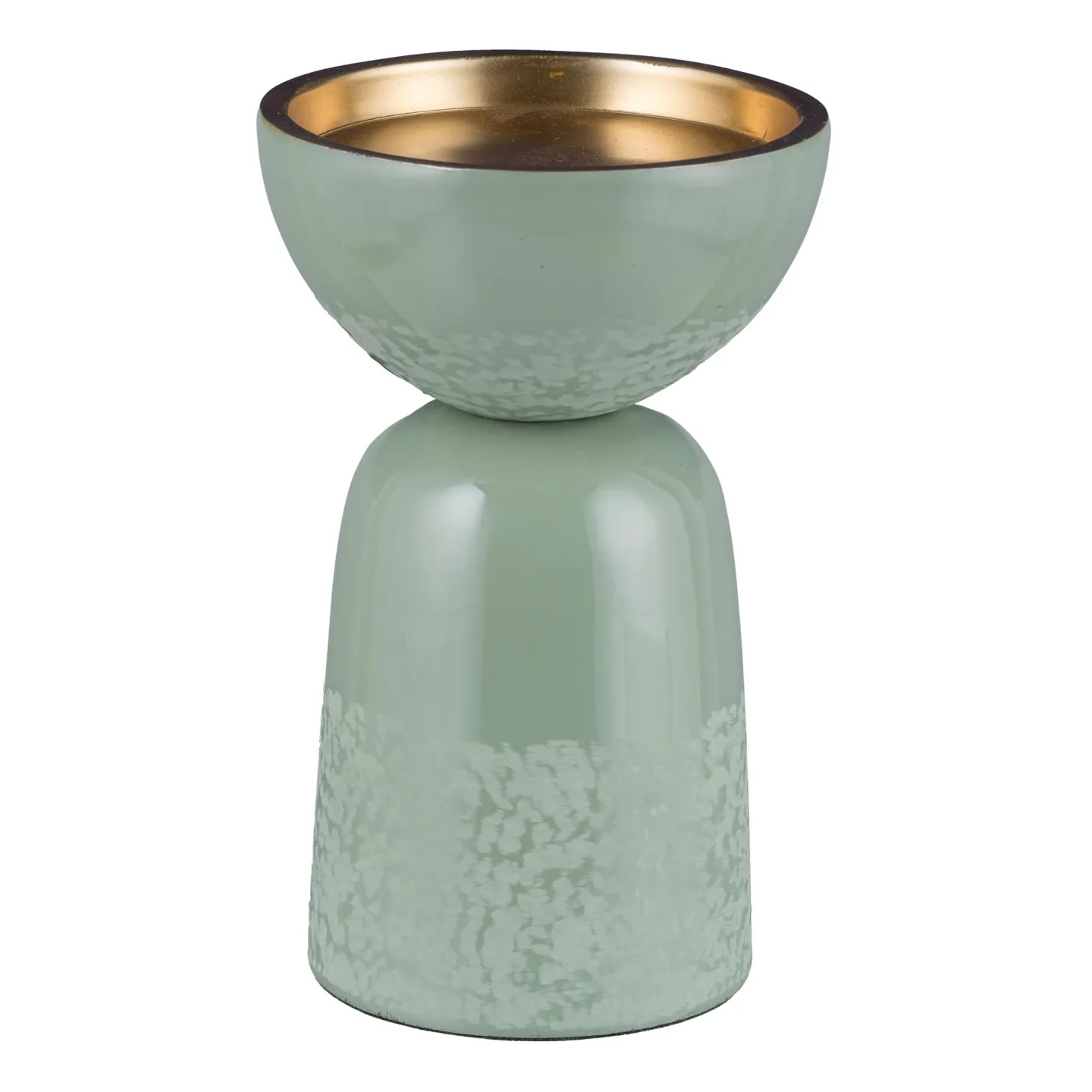 Gasper Kerzenständer Eleganza, Salbei H: 18 cm | Schubiger Möbel