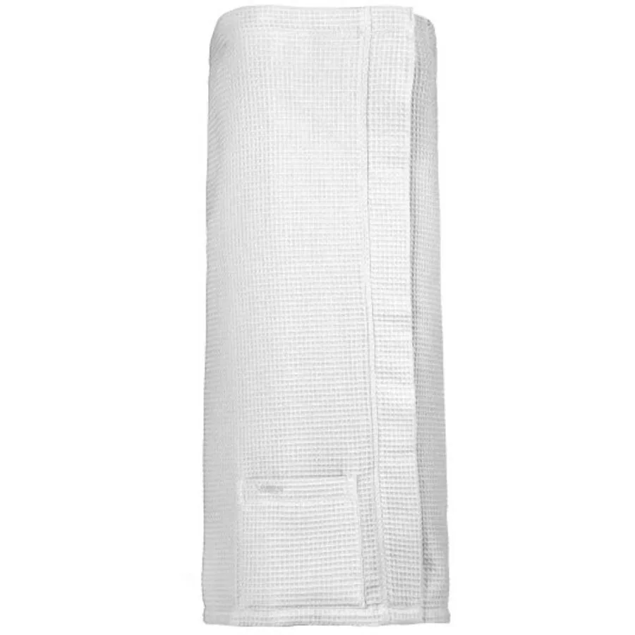 Vossen Saunatuch Well-L weiss Baumwolle