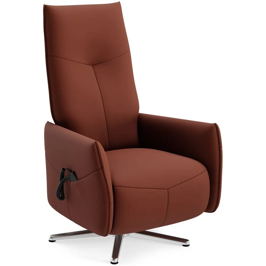 Relaxsessel Jura terracotta Stoff T 161 B 73 H 115 cm - Möbel Konfigurator: Traummöbel individuell zusammenstellen