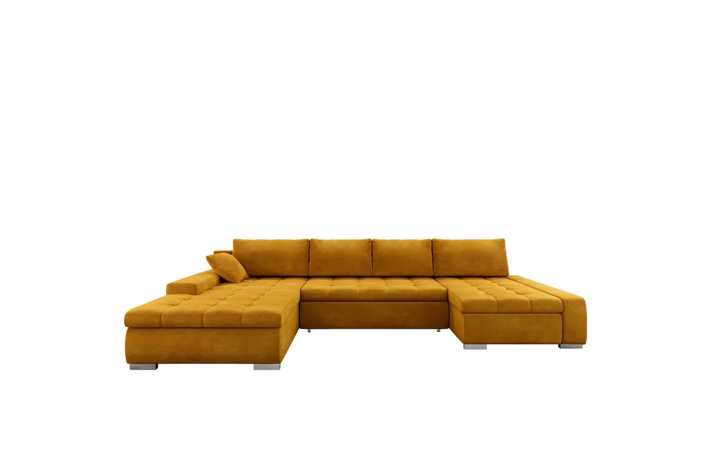 Gamal Soffa Dubbeldivan 4-sits - Brun