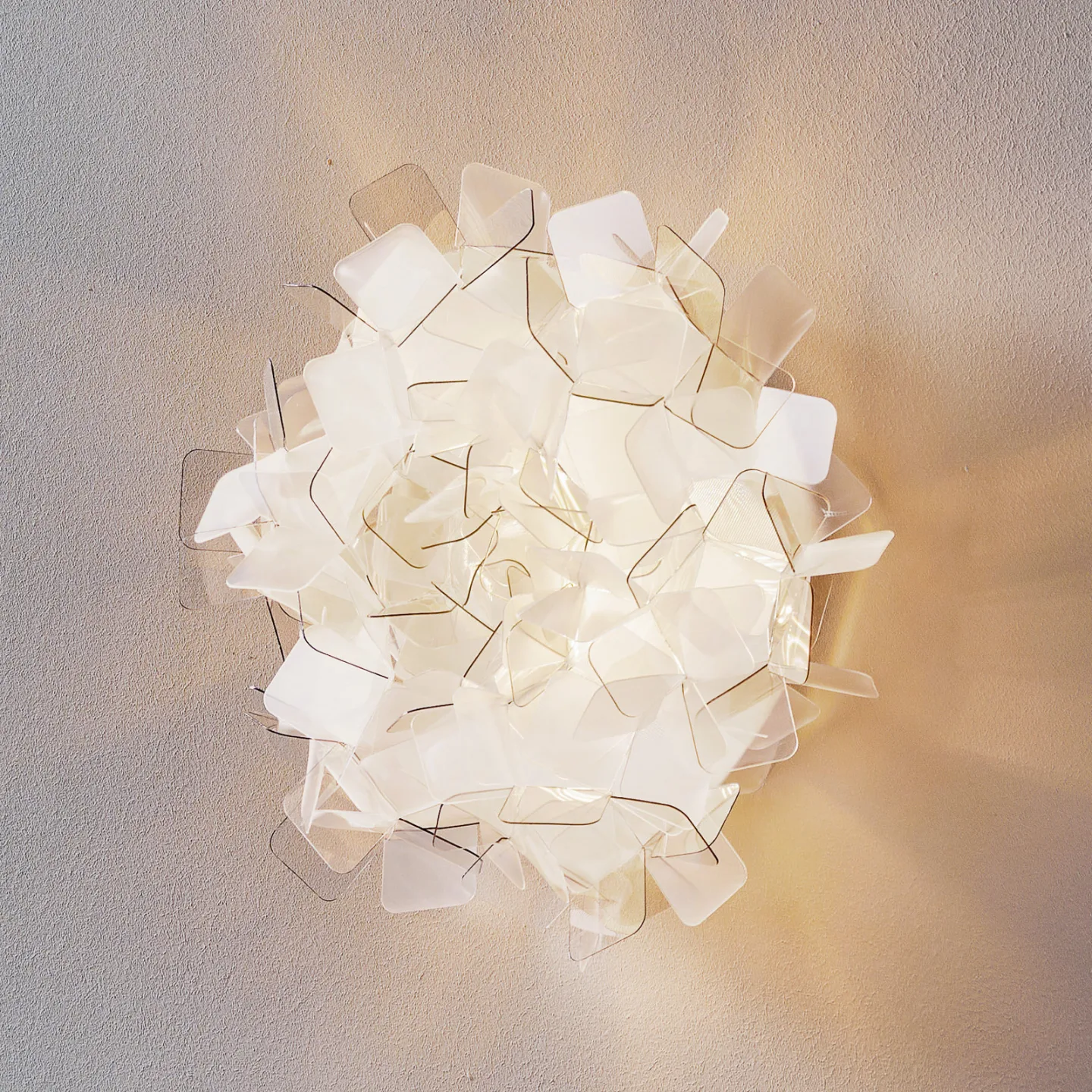 Clizia Loftlampe/Væglampe Mini Fumé - SLAMP - Stue - Design - Plastik