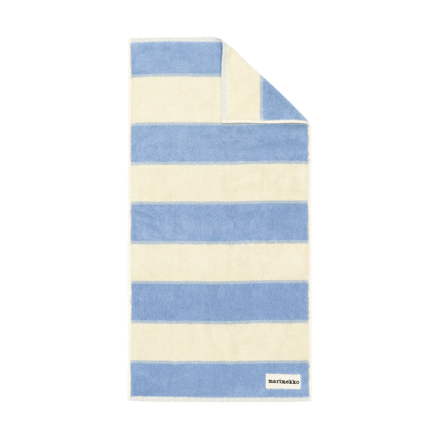 Marimekko Galleria Handtuch Light blue, melon, 50x100 cm