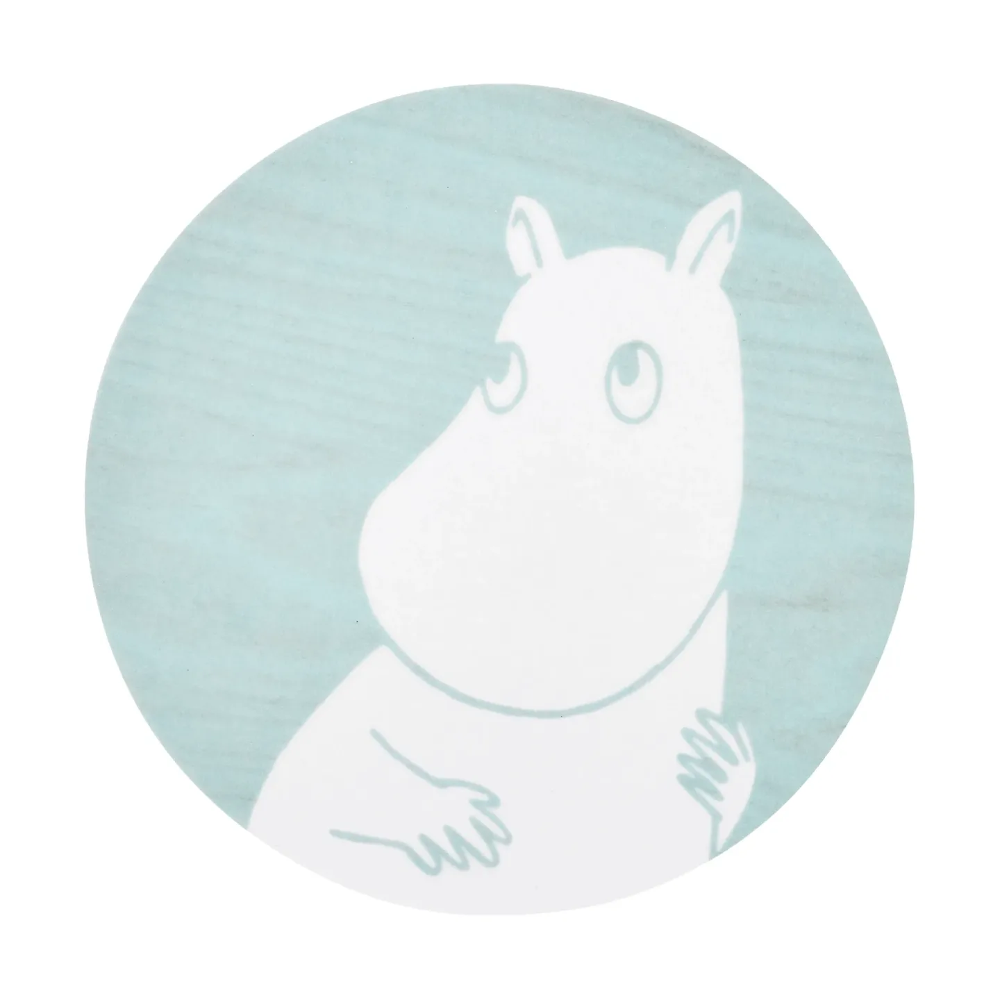 Muurla Moomin Glasuntersetzer Ø10 cm Momintroll