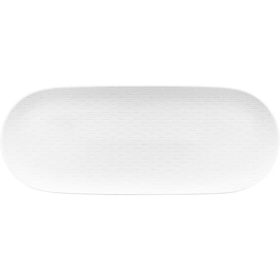 BAUSCHER Servierplatte Scope weiss Porzellan Oval B 46.2 cm