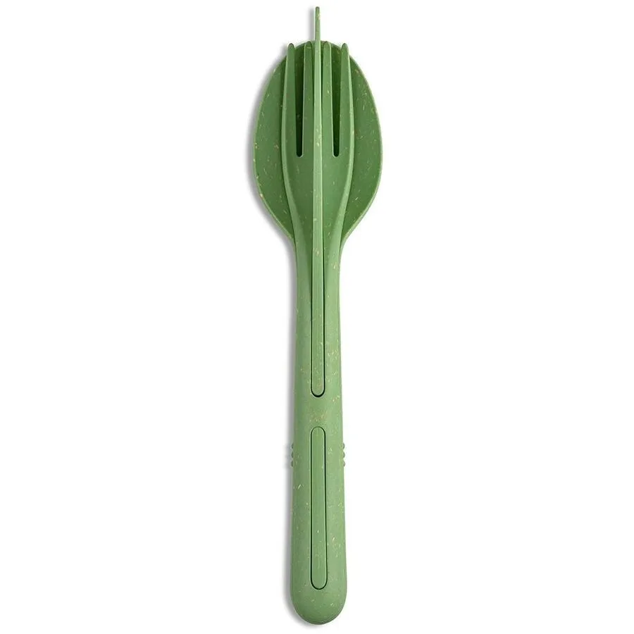 Besteck-Set Koziol Grün Kunststoff 3 Stk