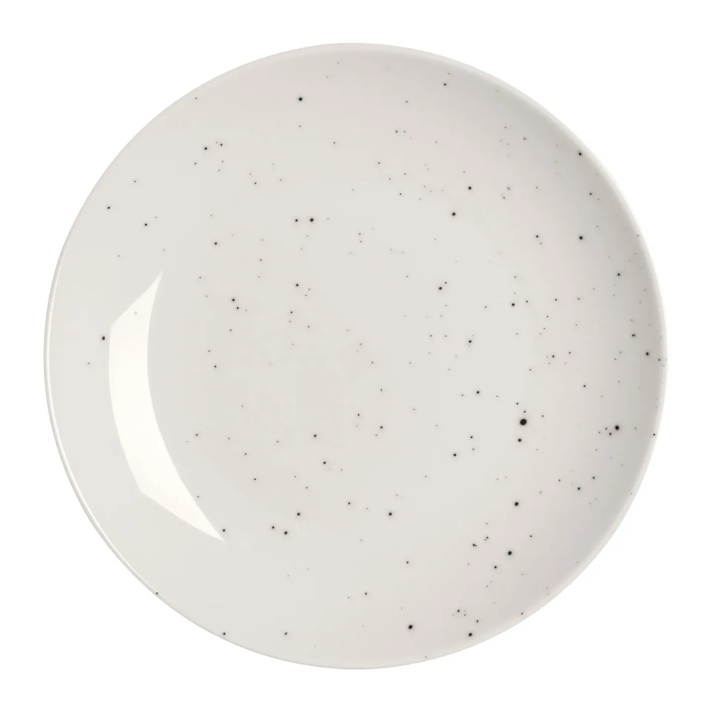 Scandi Living Freckle kleiner Teller Ø20 cm Weiß