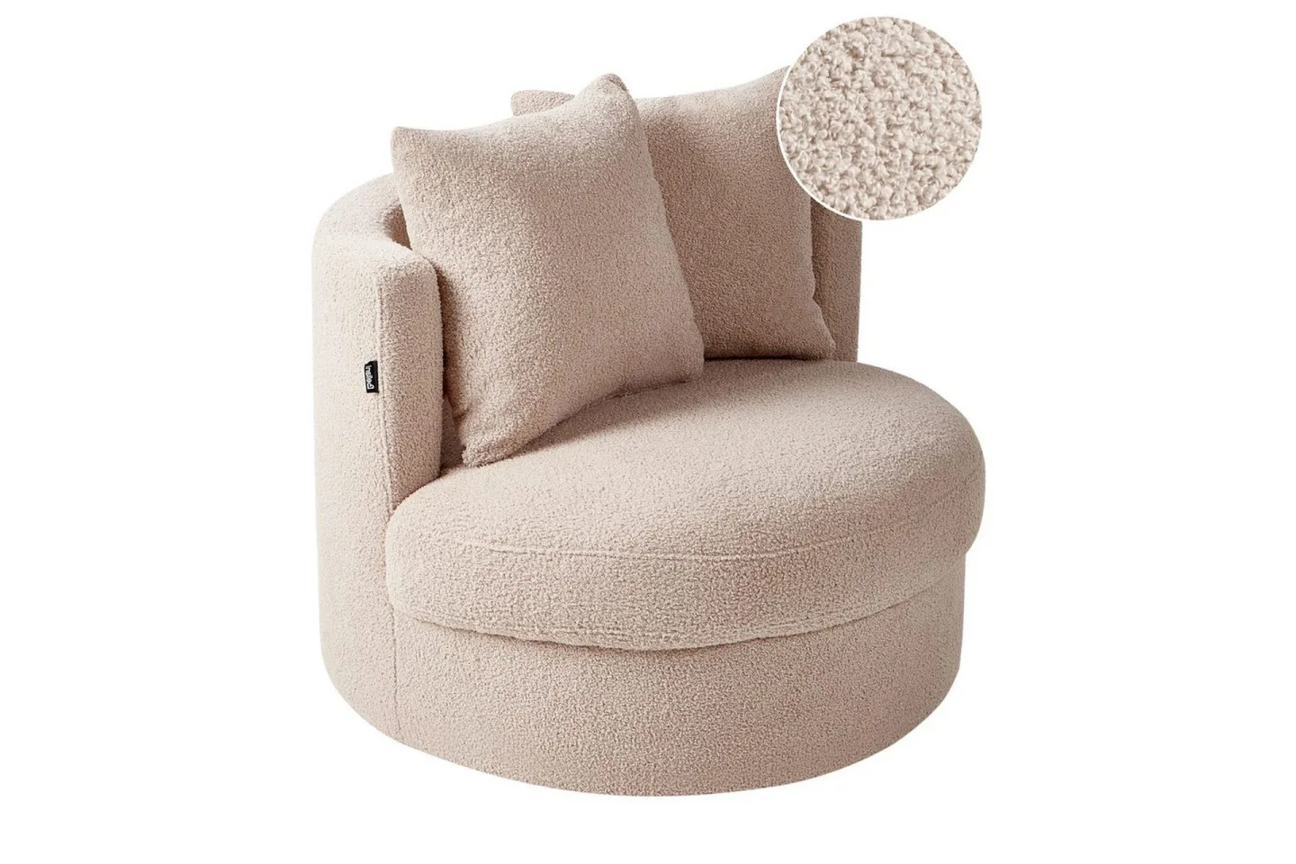 Fåtölj Dalby Beige - Beige