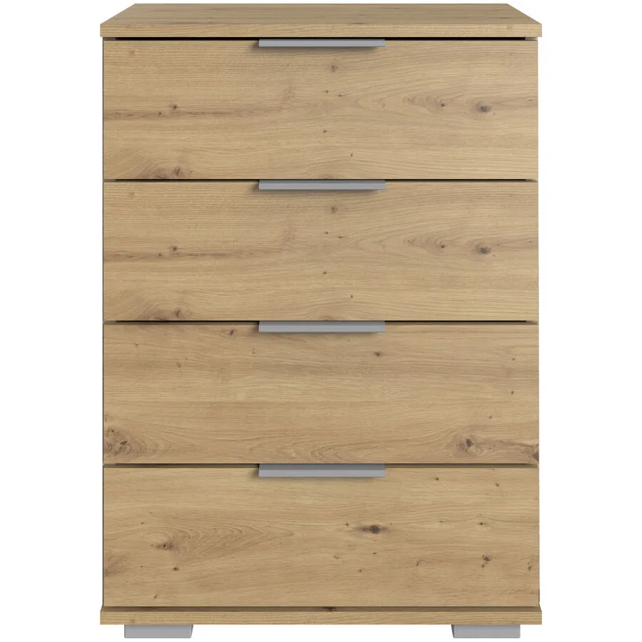 Nachttisch Peyton A eiche Holzwerkstoff B 52 H 74 cm