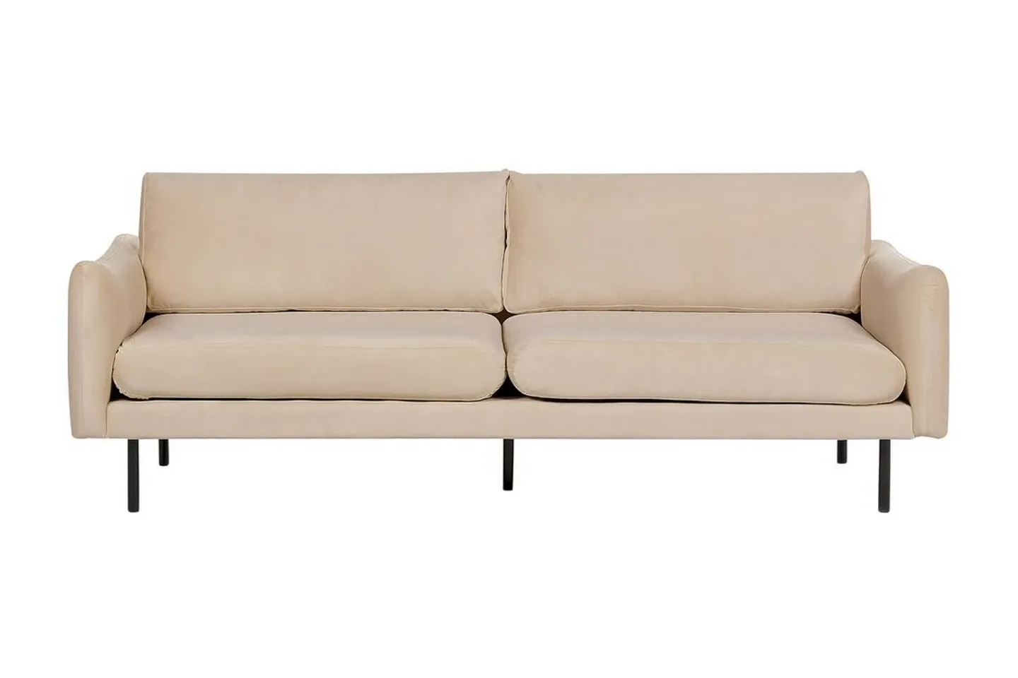 Woodal Soffa 3-sits - Beige/Svart