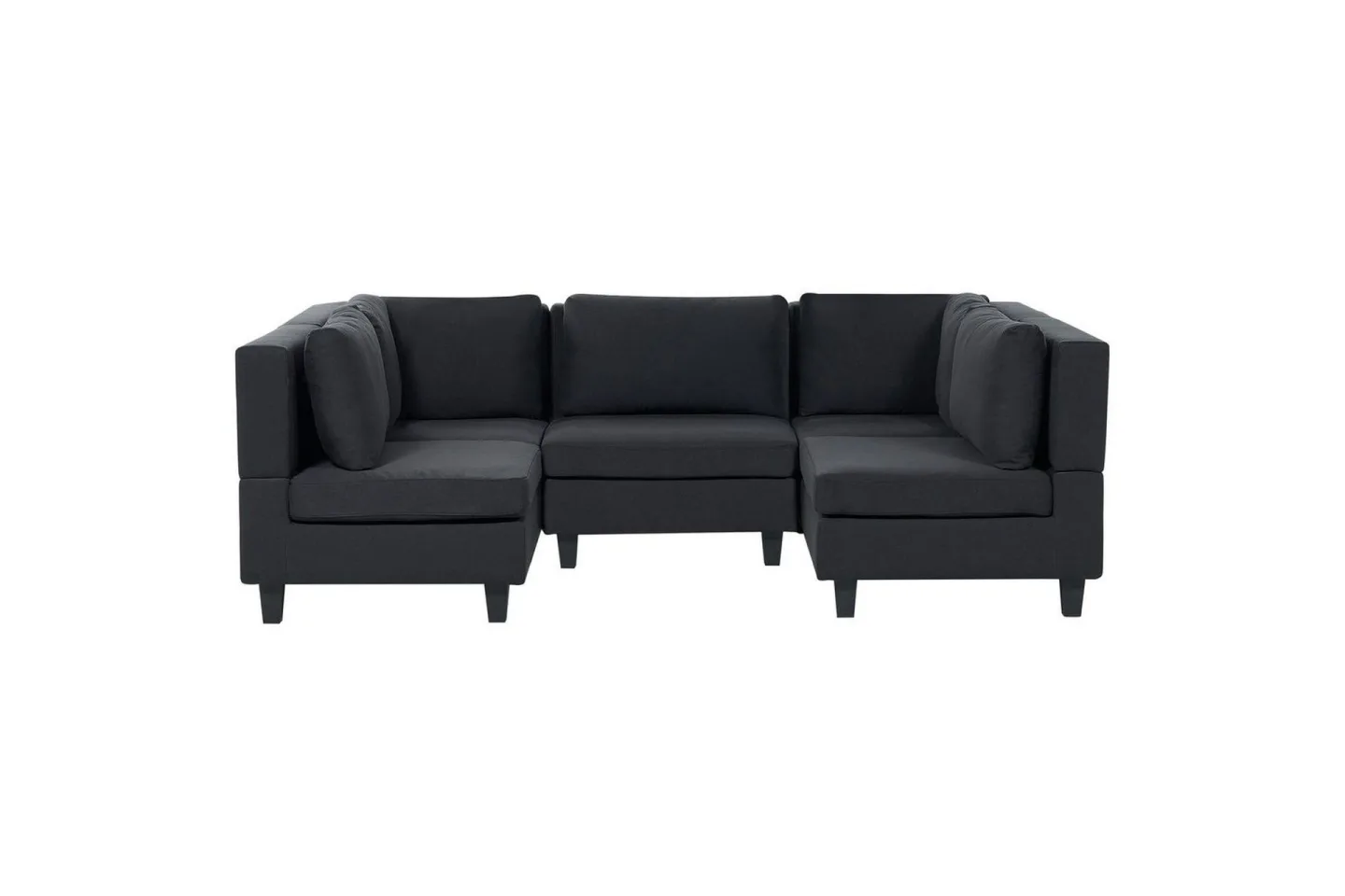Modulsoffa Unstad Svart - Svart