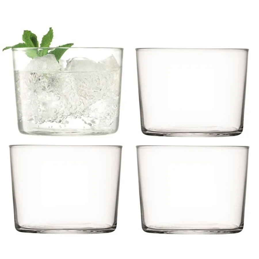 LSA International Becher-Set GIO glasklar Glas H 6 cm 0.22 l 4 Stk
