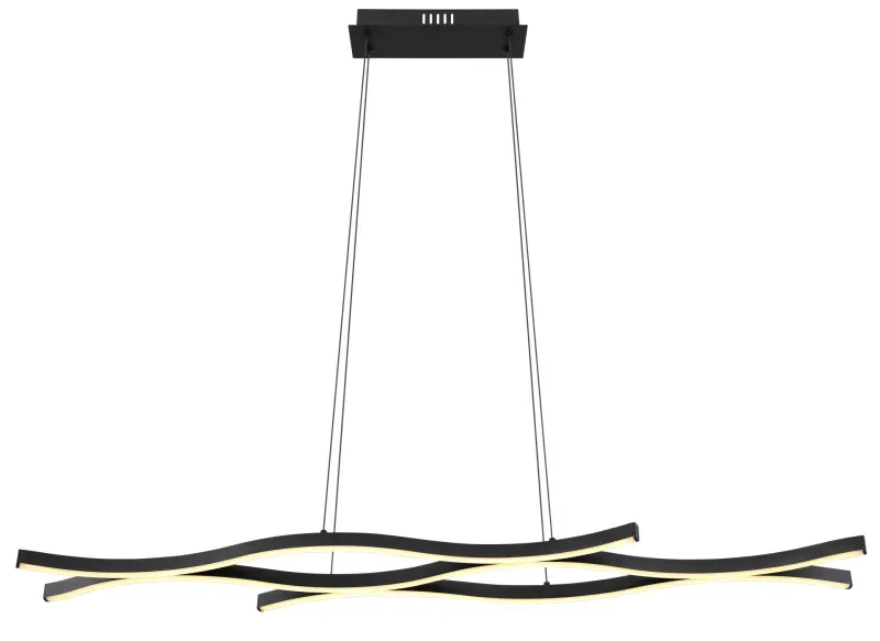 Globo Lighting - Geronimo 108cm - Taklampa - Svart