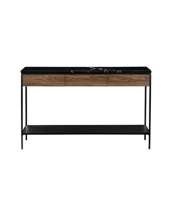Erin Console Table Black Oak