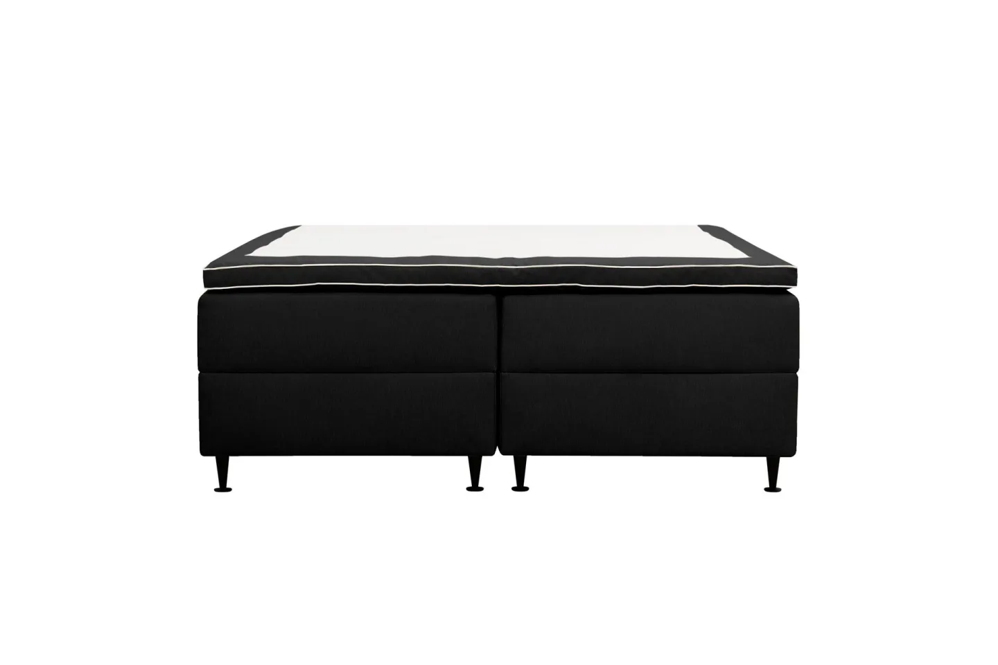 HVILA Plus Kontinentalsäng med Förvaring 160x200 cm - Antracit