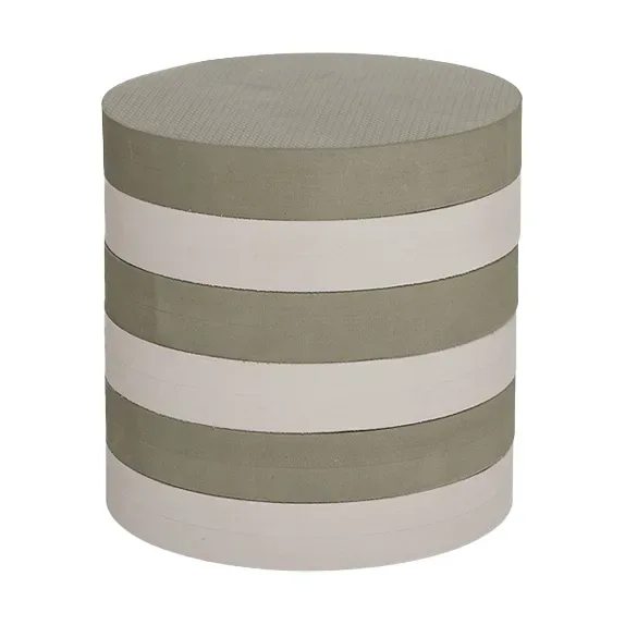 OYOY Iro stapelbarer Hocker Olive-Clay