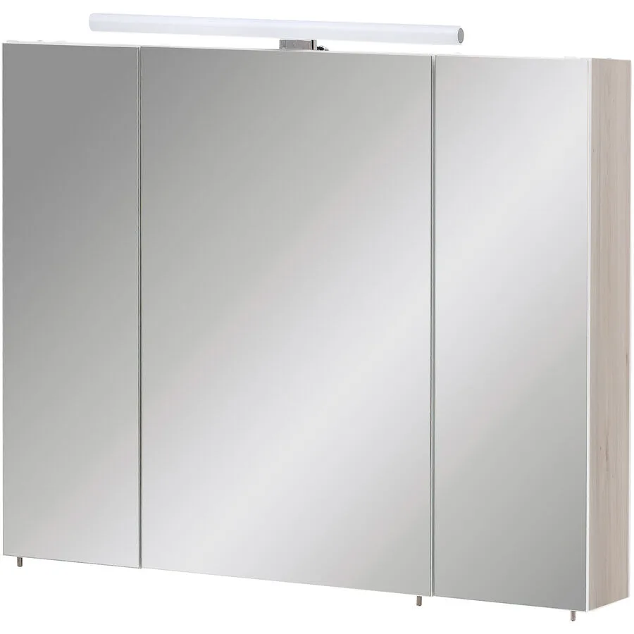 Spiegelschrank Kalim sand Holzwerkstoff B 80 T 16 cm
