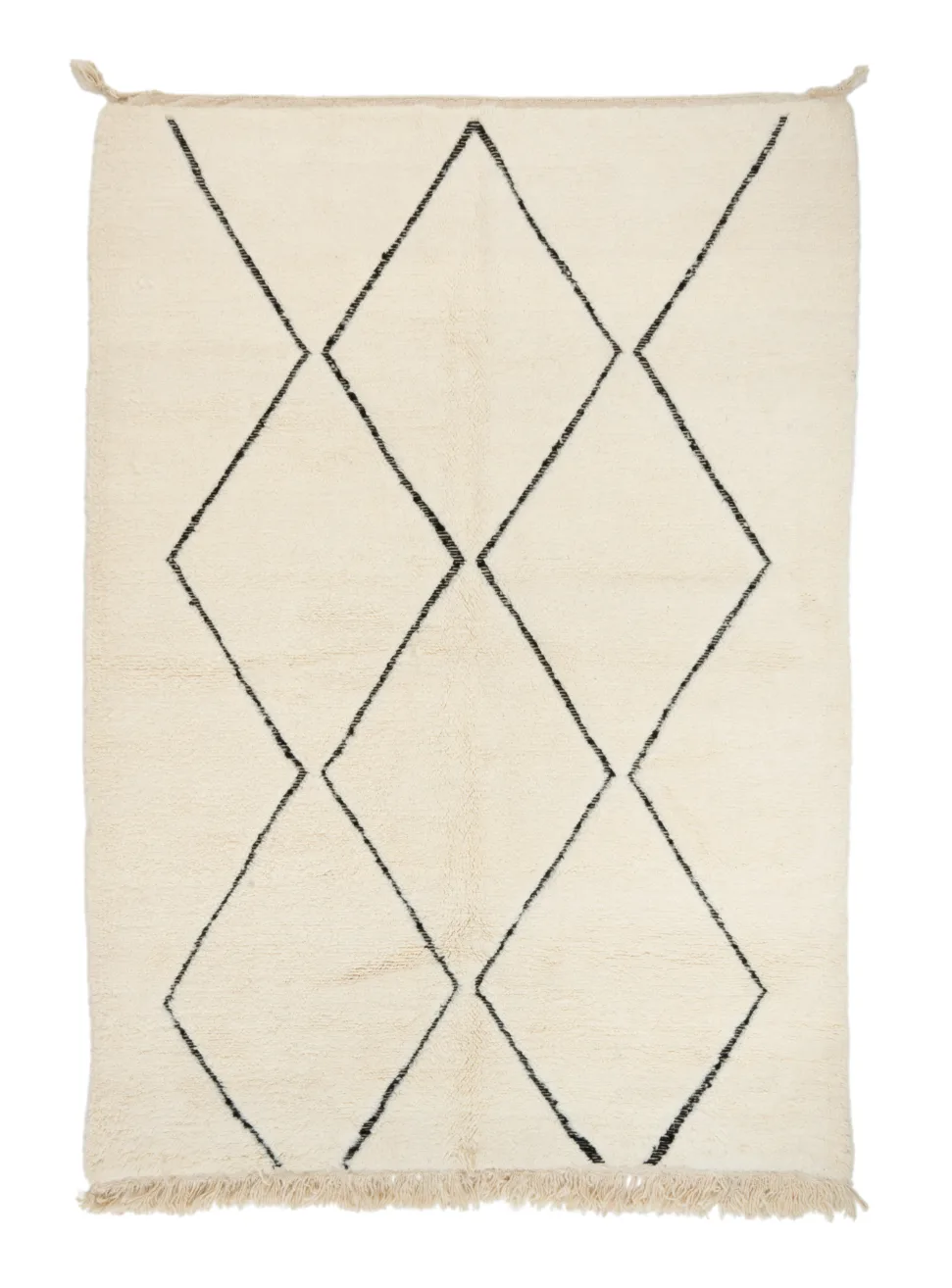 Kelim-teppe Marokkansk Beni Ourain 205 x 290 cm (Størrelse: 205 x 290 cm)