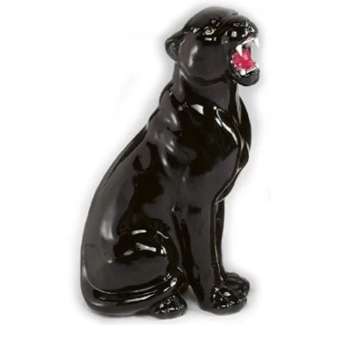 Italienskt porslinsdjur panter 62 cm