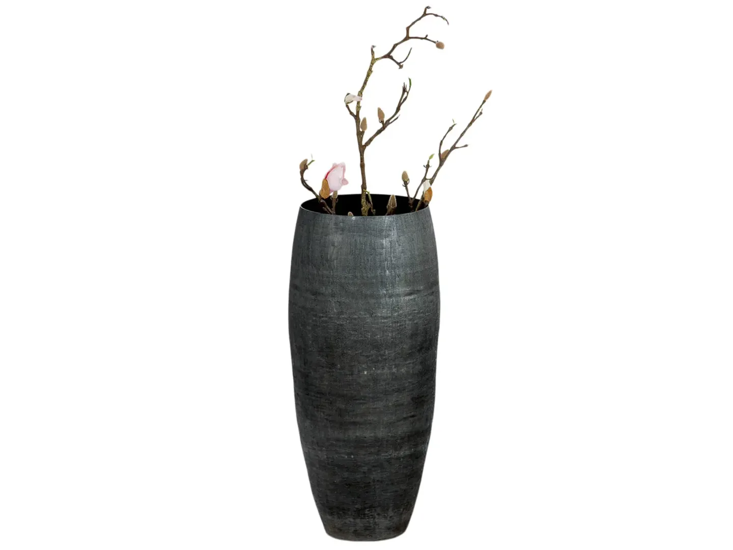 Gilde Gefäss Scuro Schwarz H: 61 cm Schwarz | Schubiger Möbel