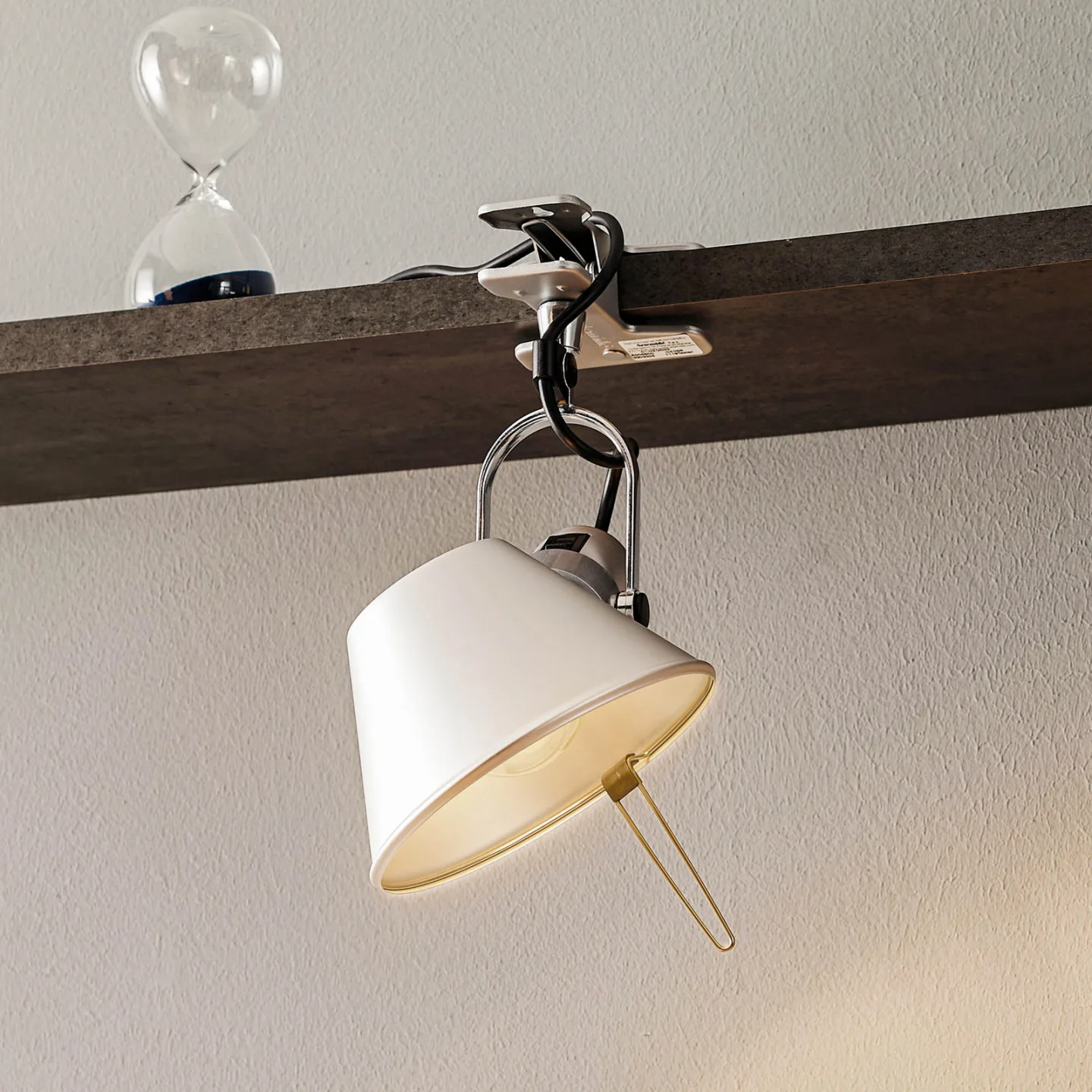 Tolomeo Pinza Wandleuchte Alu - Artemide - Wohnzimmer - Design - Metall - Einflammig