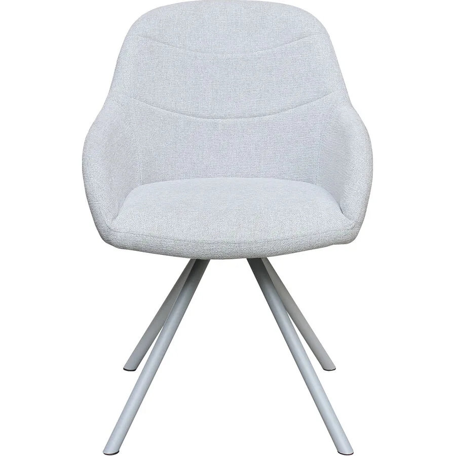 Stuhl Tramond hellgrau Polyester