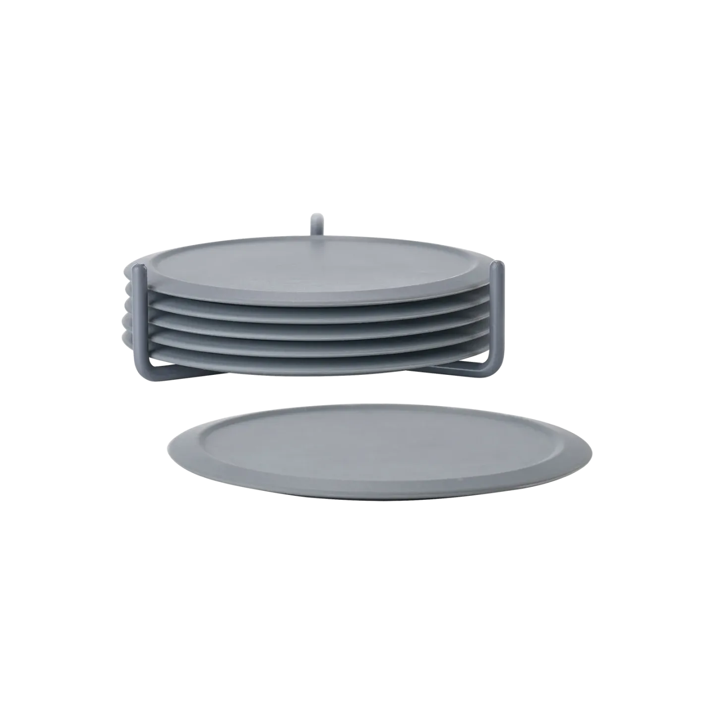 Zone Denmark Zone Denmark Glasuntersetzer mit Halter Cool grau
