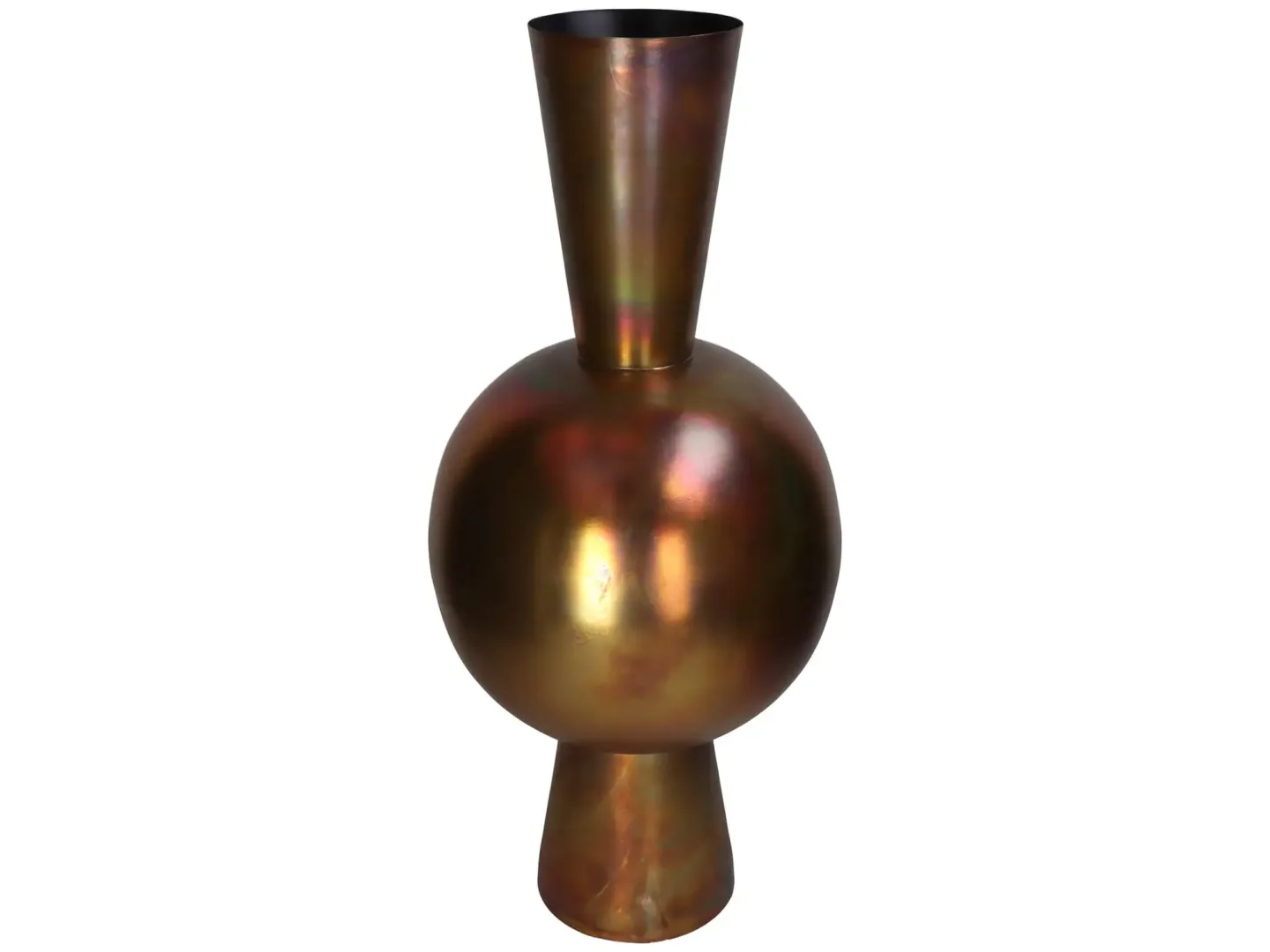 Kersten Vase Eisen, Bronze H: 70 cm | Schubiger Möbel